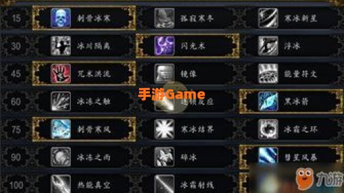魔兽世界冰法天赋